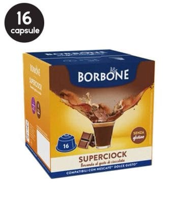 16 Capsule Borbone Superciok – Compatibile Dolce Gusto