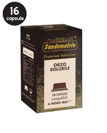 16 Capsule Sandemetrio Orz  - Compatibile A Modo Mio