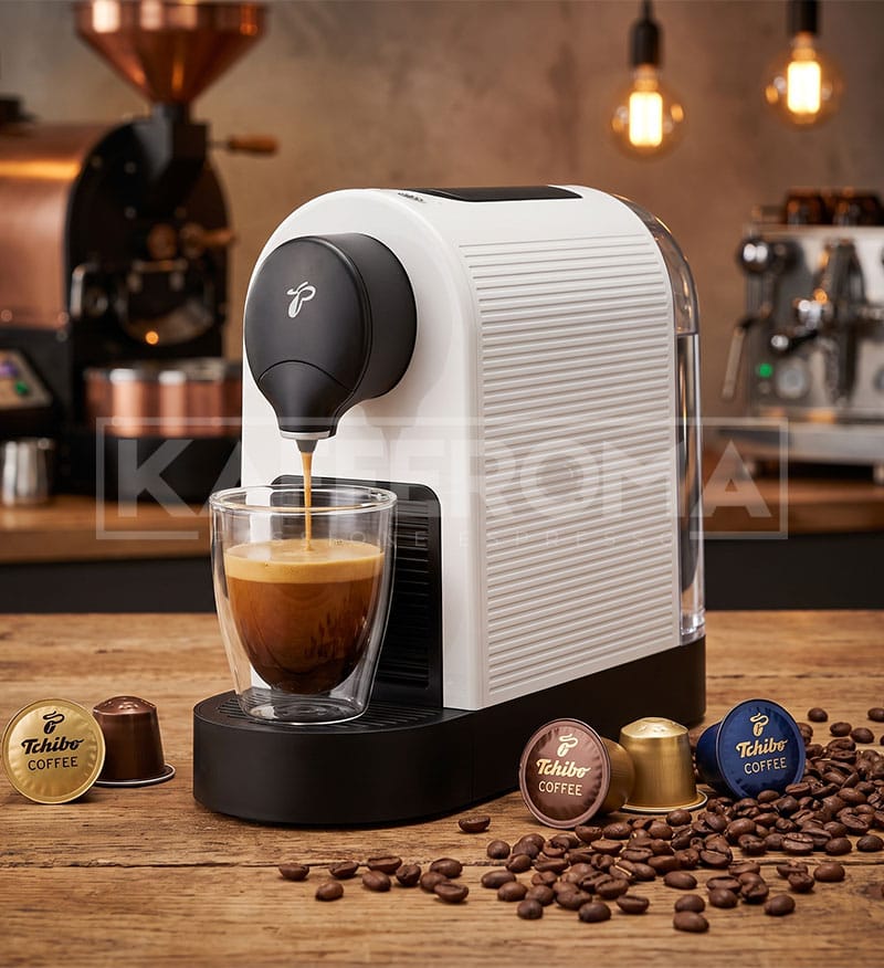 Espressor Capsule Tchibo Cafissimo - Pure Plus White Espressor Capsule Tchibo Cafissimo - Pure Plus White