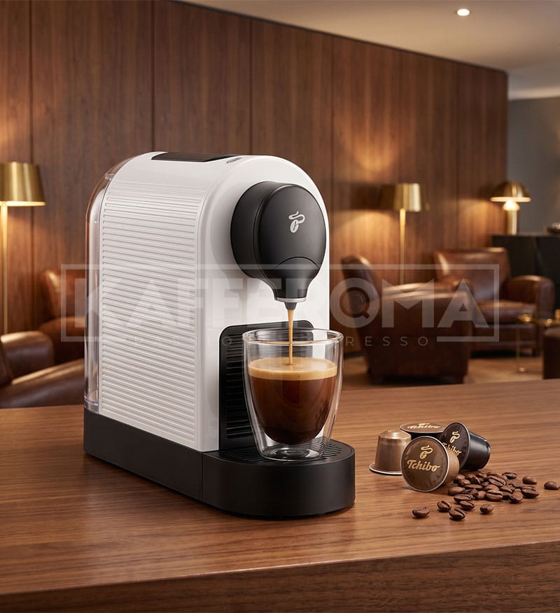 Espressor Capsule Tchibo Cafissimo - Pure Plus White Espressor Capsule Tchibo Cafissimo - Pure Plus White